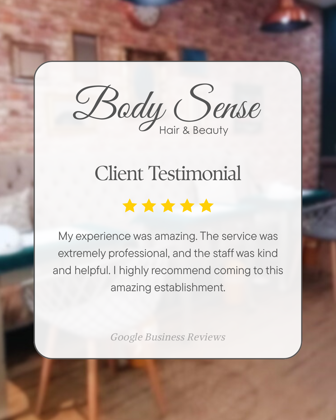 Body Sense Simons Town Review Post